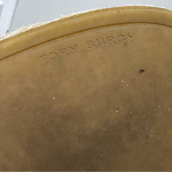 Tory Burch Embellished Espadrille Suede Jewel Perfect Black/Diamond Size 10.5 - Picture 12 of 16